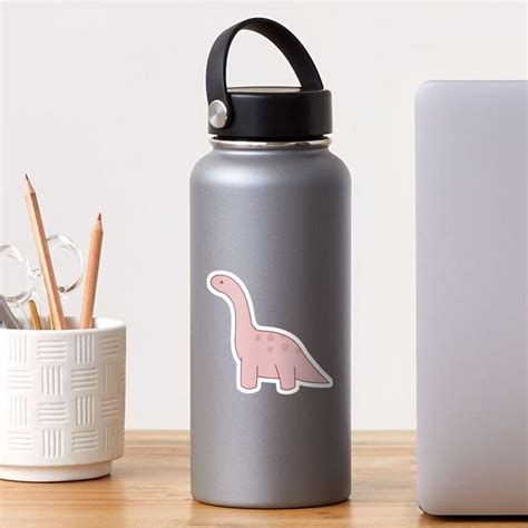 "Dinosaur pink" Sticker for Sale by Milanicole | Redbubble