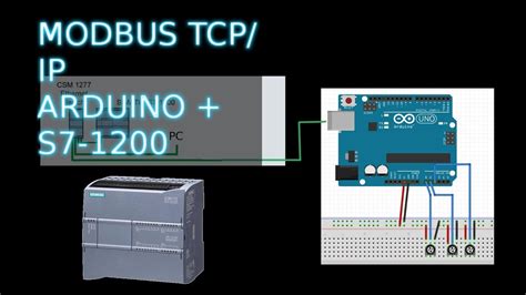 Siemens S7 1200 Modbus TCP/IP Communication With Arduino, 40% OFF