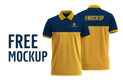 Front & Back Polo Shirt Mockup (High Resolution) (2) | Images :: Behance