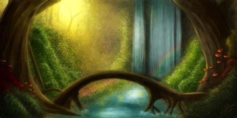 Fairy Forest by Raederly on DeviantArt