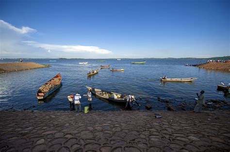 640x1136px | free download | HD wallpaper: Uganda, Lake Victoria, ggaba landing site, blue sky ...