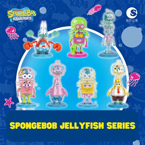 【Restock】SpongeBob Jellyfish Series Blind Box Random Style – Kouhigh Toys