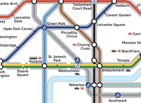 TFL tunnel map: Why does it show no tunnel between St James Park and ...