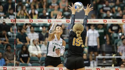 Hawaii women's volleyball team sweeps UC Riverside