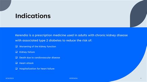 Use of Kerendia (Finerenone), MOA and side effects | PPT