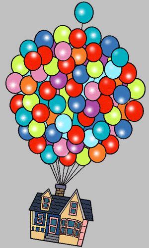 up house balloons clip art pixar up | Disney up, Up movie house, Up pixar