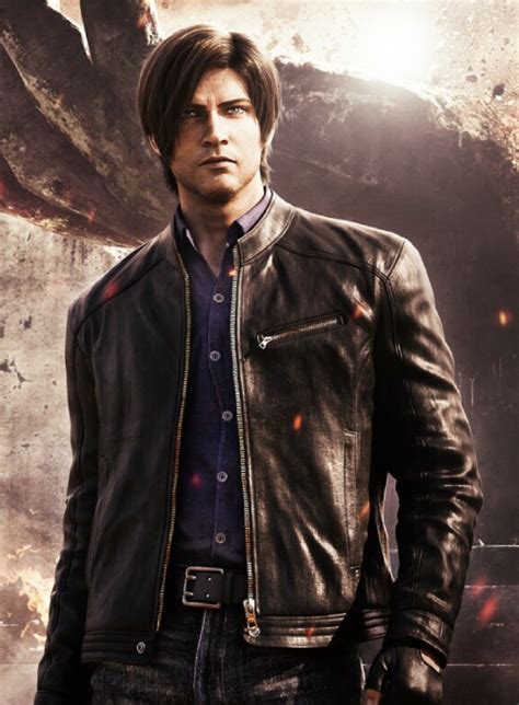 Resident Evil Leon Infinite Darkness Leather Jacket - Resident Evil Jacket