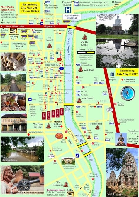 All About Battambang : Battambang & Pailin City Street Map / Town In Printable City Street Maps ...