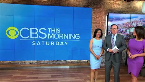 'CBS This Morning' makeover extends to Saturday edition - NewscastStudio