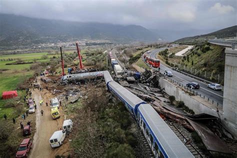 Fiery, head-on train crash in Greece