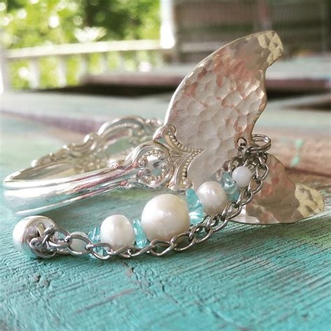 Mermaid Bracelet Mermaid Charm Mermaid Tail Spoon Bracelet