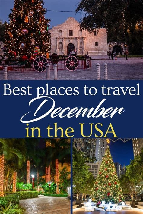 Best Places To Travel In December in the United States