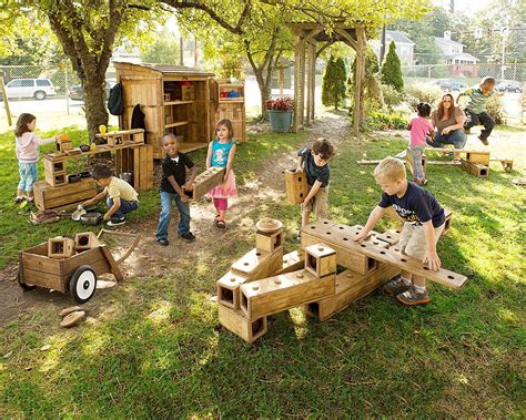 Outlast Outdoor Blocks by Community Playthings canada | Outdoor play areas, Outdoor classroom ...