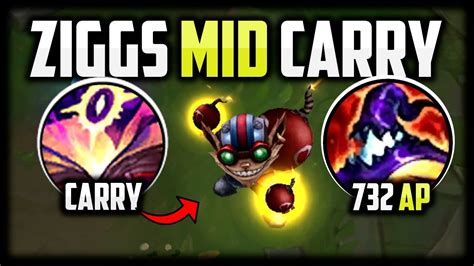 How to Play ZIGGS MID & CARRY for BEGINNERS + Best Build/Runes Season 13 - League of Legends ...