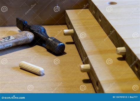 Self assembly furniture stock image. Image of plank - 124701013