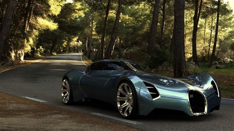 Bugatti Aeolithe Concept Car Futuristic Design ~ HD Car Wallpapers