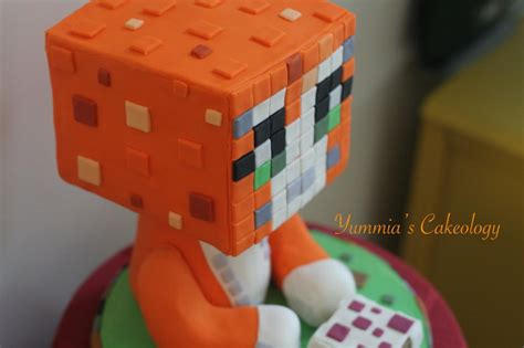 Stampy Cat Minecraft Cake - CakeCentral.com