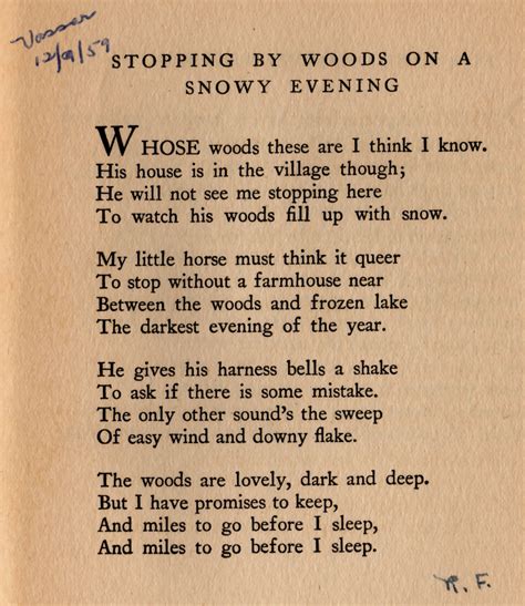 "Stopping by Woods on a Snowy Evening" my favorite Frost | Before i sleep, Poems, How to ...