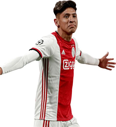 Edson Álvarez Ajax football render - FootyRenders