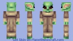 Baby Yoda Minecraft Skin