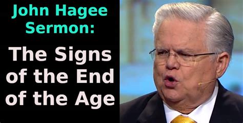 John Hagee (September-07-2019) Sermon:The Signs of the End of the Age.