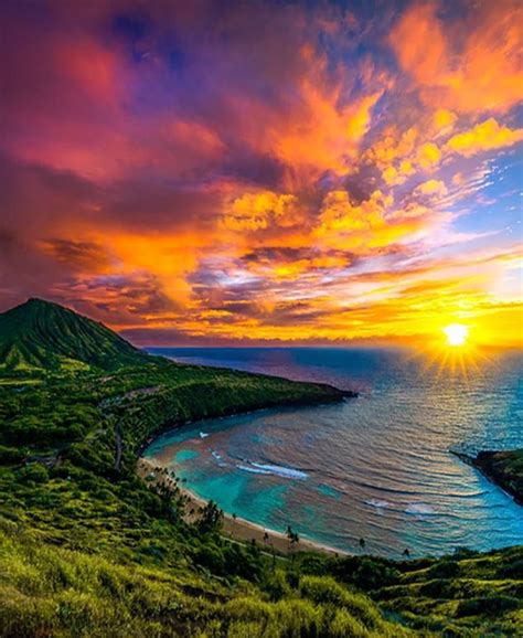 Hanauma Bay, Oahu, Hawaii | Oahu in 2019 | Sunset, Sky, Nature