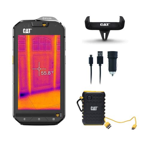 CAT Unlocked Rugged Phone with Accessories-S60BNDL3 - The Home Depot