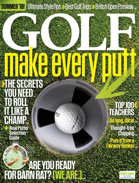 Golf Magazine-July 2018 Magazine - Get your Digital Subscription