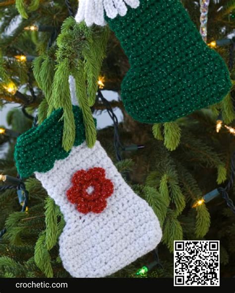 Little Stockings Ornaments - Crochet Pattern - Crochet Patterns for ...