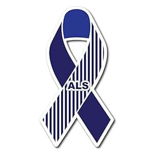 Amazon.com : ALS Awareness Ribbon Sticker/Decal - Set of 3 - : Everything Else