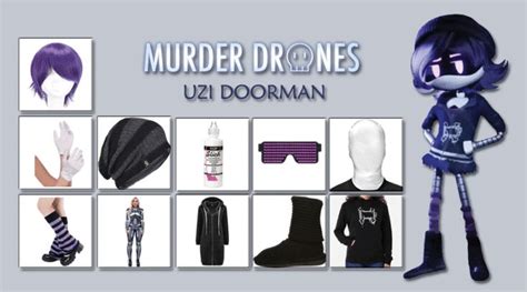 UZI DOORMAN COSTUME FROM MURDER DRONES Costumes, Halloween Costumes ...