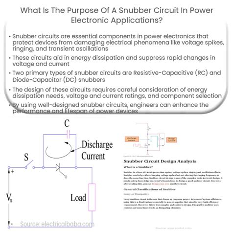 Snubber Circuit Analysis In Power Systems - vrogue.co