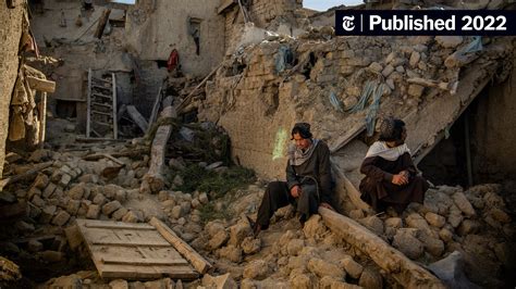 ‘We Have Nothing’: Afghan Quake Survivors Despair Over Recovery - The ...