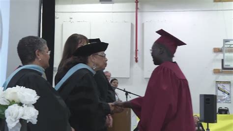 Inmates graduate at Florence McClure Women's Correctional Center - YouTube