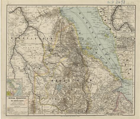 Ethiopia - Eritrea (1896) • Map • PopulationData.net