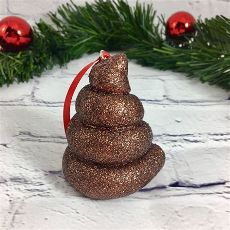 Reindeer Poop Ornament Poop Ornament Christmas Gag Gift - Etsy