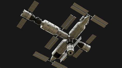 ArtStation - Tiangong Space Station | Resources