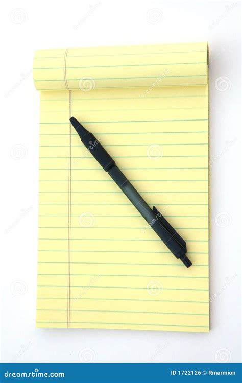 Legal Pad stock photo. Image of lines, paper, business - 1722126