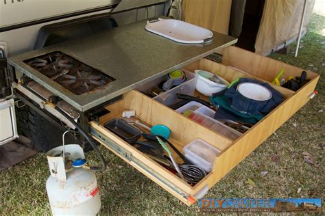 Kitchen - DIY Camper