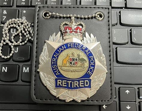 Australian Federal Police Badge Retired B – Australian Police Badge