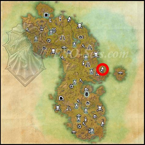 Eso auridon dolmen map - sityredX