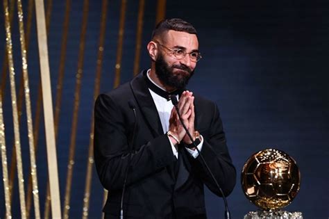 Madrid star Karim Benzema wins first Ballon d'Or - The Nation Newspaper