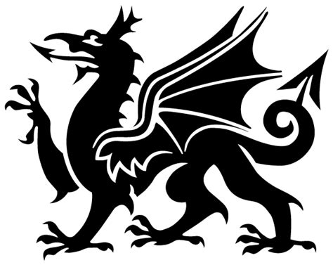 wales dragon symbol | Den Walesiska draken | Welsh flag, Celtic nations, Celtic