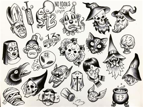 13 Cool Flash Sheets Inspired by Friday the 13th | Inked Magazine ...