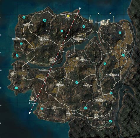 PLAYERUNKNOWN'S BATTLEGROUNDS Taego Secret Room Locations (Updated Map)