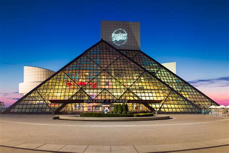 Rock And Roll Hall Of Fame And Museum Photograph by Emmanuel Panagiotakis