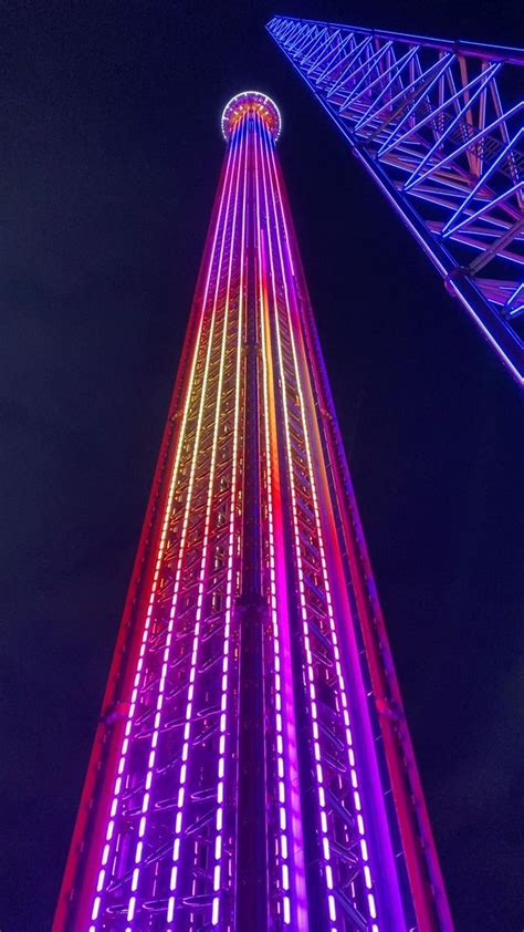 Opening Night: World's Tallest Drop Tower at ICON Park, Orlando, Florida