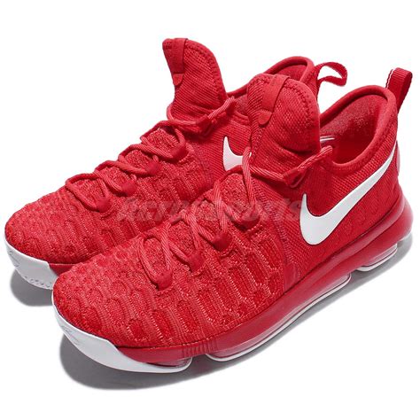 Nike Zoom KD 9 EP IX Kevin Durant University Red Men Basketball Shoes ...