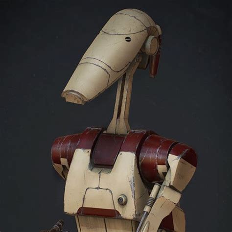 Star Wars Battle Droid (EP I-III) Roger-Roger, Aleksander Galevskyi | Battle droid, Star wars ...