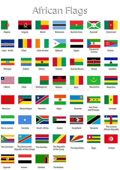 African countries. The flags of the individual African countries , #sponsored, #countries, # ...